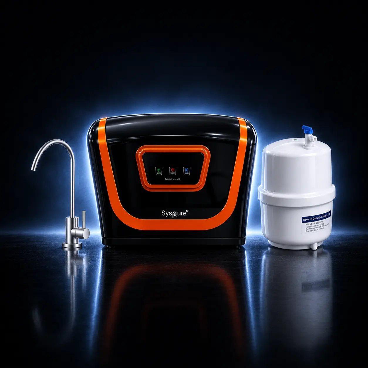 Sink n Pure Prime Water Purifier - Black Gold